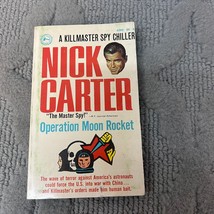 Operation Moon Rocket Espionage Thriller Paperback Book by Nick Carter 1968 - £9.53 GBP