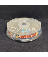 Phillips DVD-R DVD 10 Pack 16x 120 Mins Recording Time Brand New - $18.40 CAD