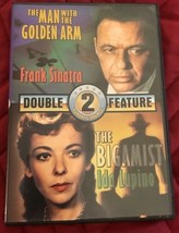 2movie 3hrs+ Dvd Man With The Golden Arm &amp; The Bigamist Frank Sinatra,Ida Lupino - £21.79 GBP