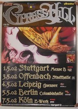 Cypress Hill Poster Stuttgart Berlin Koln Germany May 1-7 2002 - $89.64