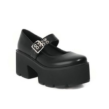 Trap college japanese style creepers students platform chunky heels woman s pumps girls thumb200