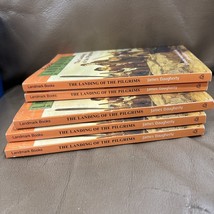 Lot 5 Landmark Books Landing of the Pilgrims Daugherty Book Club Guided ... - $22.37 CAD