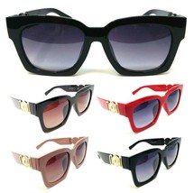 Classic Square Luxury Sunglasses Elegant Casual Sport Retro Hip Hop Rap Vtg Nwt - £5.94 GBP