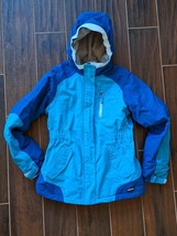 Land’s End Grow-a-long Squall Turquois/Blue Jacket Kids Size XL 16 - £19.75 GBP