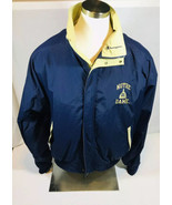 Notre Dame Fighting Irish Champion Zip Up Button Snap Spring Jacket Larg... - €30,04 EUR