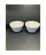TG Green Cornishware Small Mixing Bowls, Set of 2, Green Shield Logo Kit... - $76.03 CAD