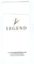 Legend Airline Ticket Jacket Dallas Texas - £23.26 GBP