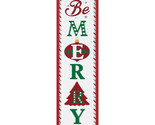Metal Be Merry Sentiment Sign 30&quot;H - €51,19 EUR