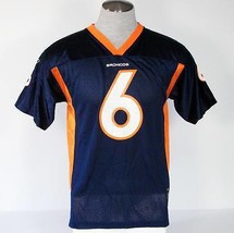 Reebok Denver Broncos Blue Jay Cutler #6 Jersey Youth Boy&#39;s NWT - $39.99