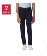 French Toast Girls Boys Pants Navy Blue 2-Pack Pockets Stretch School Un... - $61.73 CAD