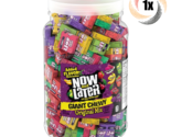 1x Jar Now &amp; Later Giant Chewy Assorted Flavor Mix Candy | 120 Pieces | ... - £20.91 GBP