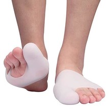 Gel Bunion Protector Sleeves - Metatarsal Pads for Men and Women  Pain Relief T - £10.76 GBP