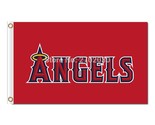 Los Angeles Angels of Anaheim Flag 3x5ft Banner Polyester Baseball angel... - $15.99