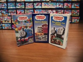 Lot of 3 Thomas &amp; Friends VHS Sodor Celebration, New Friends &amp; Salty’s S... - £20.58 GBP