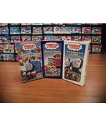 Lot of 3 Thomas &amp; Friends VHS Sodor Celebration, New Friends &amp; Salty’s S... - £20.50 GBP