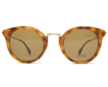 CELINE Sunglasses CL40011U MINERAL 56E Gold Tortoise Round Frames Brown ... - £167.96 GBP