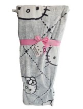 Hello Kitty Blanket Grey Diamond - £26.18 GBP