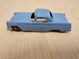 Vintage Tootsie Toy Metal Car THUNDERBIRD 1950&#39;s Ford 4&quot; Light Baby Blue - $45.99