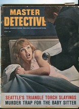 Master DETECTIVE-SEPT/1962-TORCH SLAYINGS-MURDERED Baby SITTER-HOLE In The Fr - £24.73 GBP