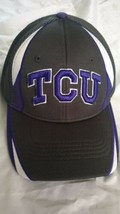 Zephyr Men&#39;s TCU Horned Frogs Torque Gray Purple Hat - £16.61 GBP