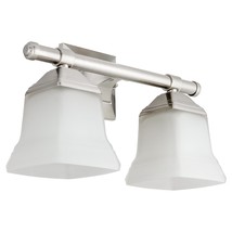 Sunlite 46062 14&quot; Modern Square Bell Vanity Wall Mount Light Fixture, Medium Bas - £74.11 GBP