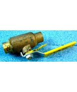 APOLLO 70-204-01 BRONZE BALL VALVE, 3/4&quot; SOLDER CONNECTION, SWEAT BALL V... - $14.72 CAD