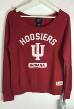 Indiana Hoosiers Sweatshirt Juniors "Wide Receiver"  NCAA NWT SZ M 7/9 - £16.03 GBP