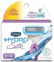Schick Hydro Silk Razor Refill, 4 Count - £33.56 GBP