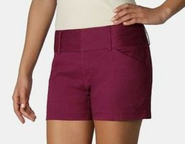 Daisy Fuentes Womens GetAway Get Away City Boysenberry Shorts 8 10 12 - $24.99