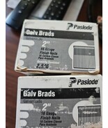 16 Gauge 1 1/4 &amp; 2&quot; Galvanized finish nails for trim molding IM025011 - $40.27 CAD