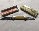 Vintage Frost Cutlery Canoe Pocket Knife 2 Blade Surgical Steel W/box - $26.73