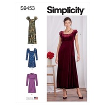Simplicity Sewing Pattern 9453 11276 Dress Misses Size 6-14 - $8.96
