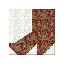 Boot Paper Piecing Quilt Block Pattern  021 A - $2.75