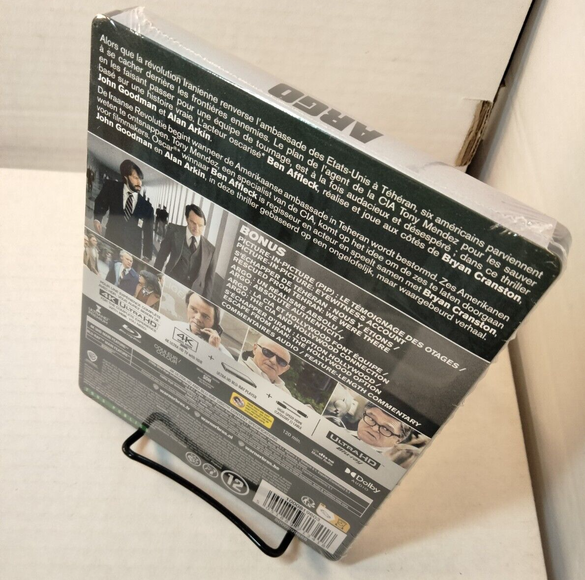 Argo  4K UHD/Blu-ray Steelbook - EU IMPORT - NEW - Box Shipping with Tracking Item image 7