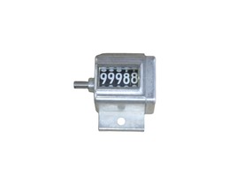 VINTAGE ROOT 5 DIGIT MECHANICAL COUNTER WITH METAL CASE - $14.80