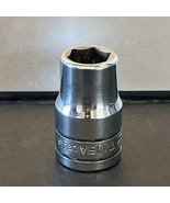 Snap-on Tools USA 1/2&quot; Drive 1/2&quot; SAE 6 Point Shallow Chrome Socket TW161A - $18.74 CAD