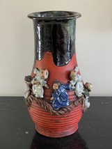 Antique Japanese Sumida Gawa Pottery Vase Purchased in London From Georg... - £699.97 GBP