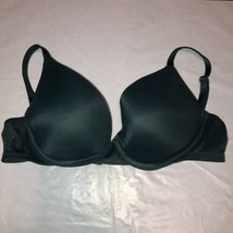 Pink Victoria’s Secret Where Everywhere Push Up Bra 34A Forest Green Padded Cup - £8.67 GBP