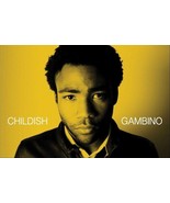 CHILDISH GAMBINO ~ PORTRAIT ON YELLOW ~ 24x36 MUSIC POSTER Donald Glover! - £6.86 GBP