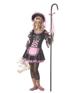 Tween Goth Black Pink Little Bo Peep Fairytale Costume Nursery Rhyme 10-... - $30.49 CAD