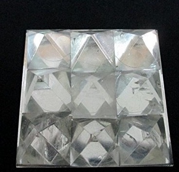 Primary image for HAUNTED Free w $99 9 PYRAMID ENERGY PLATE CRYSTAL MAGICK Cassia4 Albina