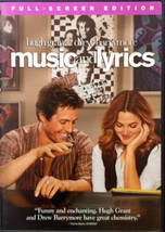 Music And Lyrics [DVD Full Screen, 2007] Hugh Grant, Drew Barrymore - £0.90 GBP