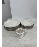Vintage Noritake Ivory China. 7087 Trudy 6 Lunch, 6 Salad Creamer Cup - £54.49 GBP
