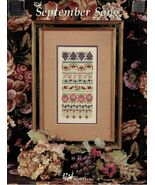 Just Nan Counted Cross Stitch Chart Leaflet September Song 2001 JN091 Sa... - $12.61