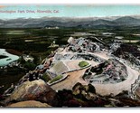 Huntington Park Drive Riverside California CA UNP DB Postcard D21 - $2.92