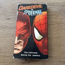 Daredevil vs Spiderman (VHS) - $4.94