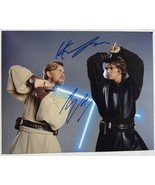 Ewan McGregor &amp; Hayden Christensen Signed Autographed &quot;Star Wars&quot; Glossy... - $199.99