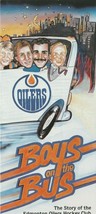 1987 EDMONTON OILERS NHL BOYS ON THE BUS PAMPLET - GRETZKY - £2.35 GBP
