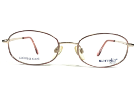 Marcolin Kids Eyeglasses Frames mod.6738 col.841 Gold Pink Tortoise 45-1... - £29.24 GBP