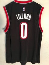 Adidas NBA Jersey Portland Trailblazers Damian Lillard Black Alt sz 2X - £13.44 GBP